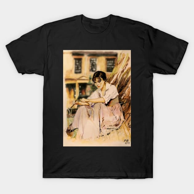 Elizabeth Bennet- Part 3 T-Shirt by DustNox